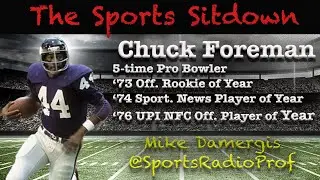 Former Vikings RB Chuck Foreman talks with Mike Damergis