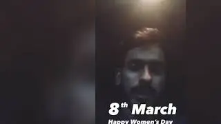 Happy women’s day | sajid ali