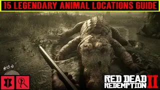 Red Dead Redemption 2 All Legendary Animal Locations Guide - SPOILER WARNING