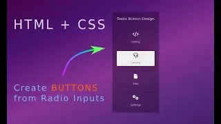HTML CSS - Radio Button Design - Select Button without JavaScript