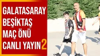 Galatasaray-Beşiktaş Süper Kupa Finali Stadyum Önü Canlı Yayın