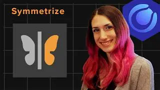 C4D 3D Modeling EP91 Symmetrize