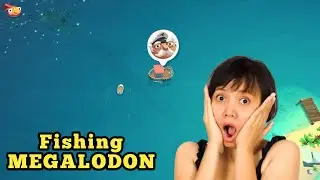 PARILODON FISH FISHING, MEGALODON, PAUSLODON, KRAKEN