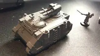 Warhammer 40k - Deathwatch Transport (Rhino + Razorback) Unboxing