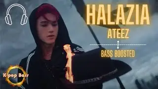 [BASS BOOSTED] ATEEZ (에이티즈) - 'HALAZIA' 🎧 🎵