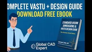 Create Floor Plans with Standards & Vastu | Free Design Book by Global CAD Expert