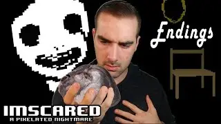 Imscared 2016: A Pixelated Nightmare | Pixel Horror Game - Both Endings