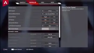Apex Legends setting