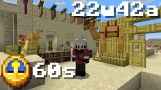 Minecraft 22w42a in 60 seconds...