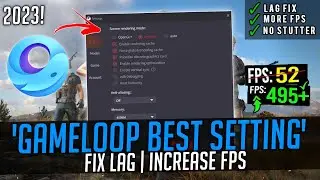 Gameloop Best Settings For Low End PC |  Gameloop Emulator FPS Boost | Tech Ram