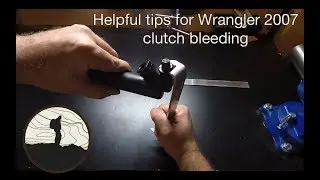 Helpful tips for bleeding the clutch on a JK Jeep Wrangler