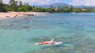 Jill Hansen Surfs Chun's Reef (April 22, 2023)   4K