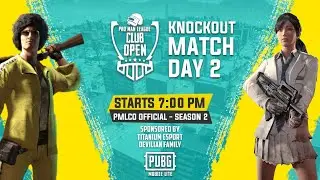 PMLCO KNOCKOUT MATCH DAY 2 || PRESENTED BY PMLCO OFFICIAL || SEASON 2