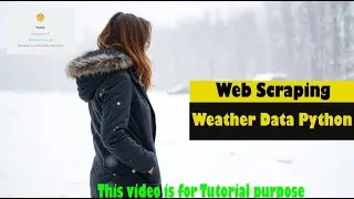 Web Scraping Weather Data Python 