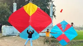Usman Kite Catch & Make Small Kite At Home Abubaker Bhai