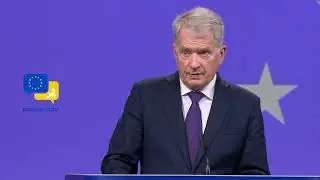 Putin's war on Ukraine is the single biggest threat to European security! Niinistö debates defence