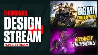 Design Stream | No Element Thumbnail | Road To 2K | Review After 30 Likes