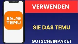 How to use the Temu voucher package