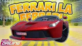 Realistic Car Driving™️| Fernandi Zeno (Ferrari La Ferrari) - Roblox (2024)