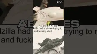 godzilla with gun vs godzilla had stroke#shorts#godzilla#edit