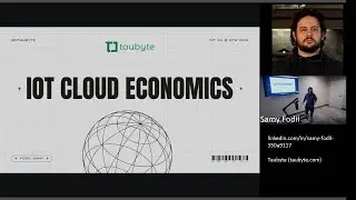 2024 Jan. 4  IoT Cloud Economics with Taubyte - Cut Costs and Monetize: Samy Fodil, Founder