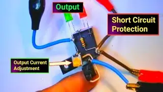 Short circuit protection using a relay |  short protection circuit with output current variable