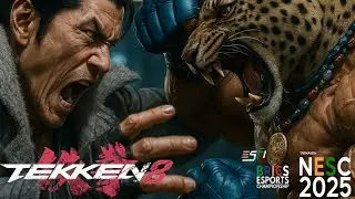 Tekken 8 NESC 2025 Tournament Match between Professor & Kookie