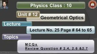 PH10 12 MCQs,Review 2.4, 2.6, 2.7