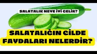 SALATALIĞIN CİLDE FAYDALARI NELERDİR? - SALATALIK NEYE İYİ GELİR