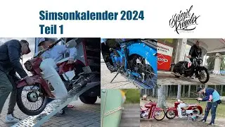 Simsonkalender 2024 - erster Shootingtrip 2022