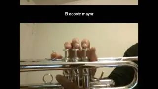 Escala de Mi mayor en trompeta