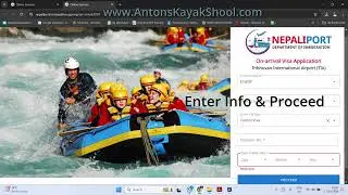 Nepal Tourist Visa Antons Kayak School