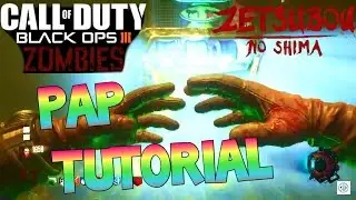 HOW TO PACK A PUNCH IN ZETSUBOU NO SHIMA - How to Upgrade Weapons in PaP EASY Guide/Tutorial Bo3