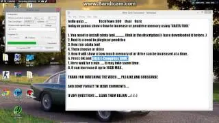 how to increase usb memory using sdata tool