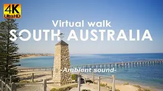 4K Virtual walk-Port Noarlunga Beach | Noarlunga, South Australia