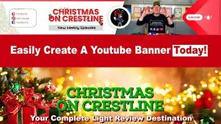 3 Ways To Create & Customize A YouTube Banner for Your Christmas Light Show Channel