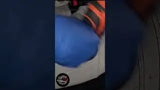 Insanely Satisfying Leather Seat Cleaning #shorts #asmr #detailing #cardetailing