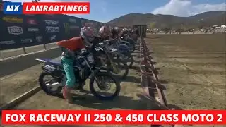 FOX RACEWAY II 250 & 450 CLASS MOTO 2 highlight #53