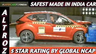 ALTROZ CRASH TEST 2020 | 5 STAR SAFETY RATING |  ConsumerABS
