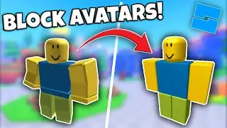 How to force BLOCK AVATARS in Roblox Studio! (2024)