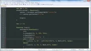 Animating Size on an Interval - HTML5 Canvas Animation Tutorial 2