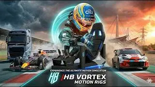 HB Vortex M3 Motion Rig — Advanced Motion Racing Simulator for PS5, Xbox & PC