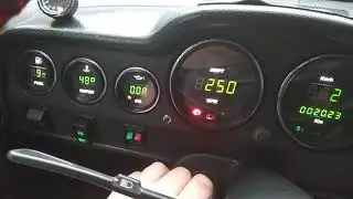 Digital Dashboard for VAZ 2106 (Green) from Moldova / Digital dashboard for VAZ 2106 green