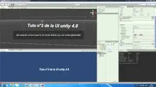 [FR] Tuto n°2 sur l'UI d'unity 4.6 (Texte)