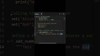 Define and Calling Functions in Python | Python Coding for Beginners 