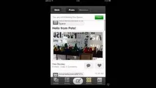Posterous app - How to view and comment on posts