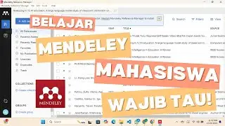 Tutorial Mendeley || Solusi Cepat Untuk Sitasi dan Daftar Pustaka