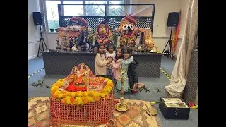 We went to Jagannath Temple|Kiki's best friend & Nanu's bday |Temple in Bath UK