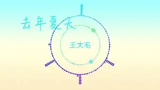 王大毛 (家家) - 去年夏天 (钢琴)
