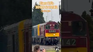 Double class 20’s at Severn valley railway diesel gala #train #class20 #trainspotting #railway